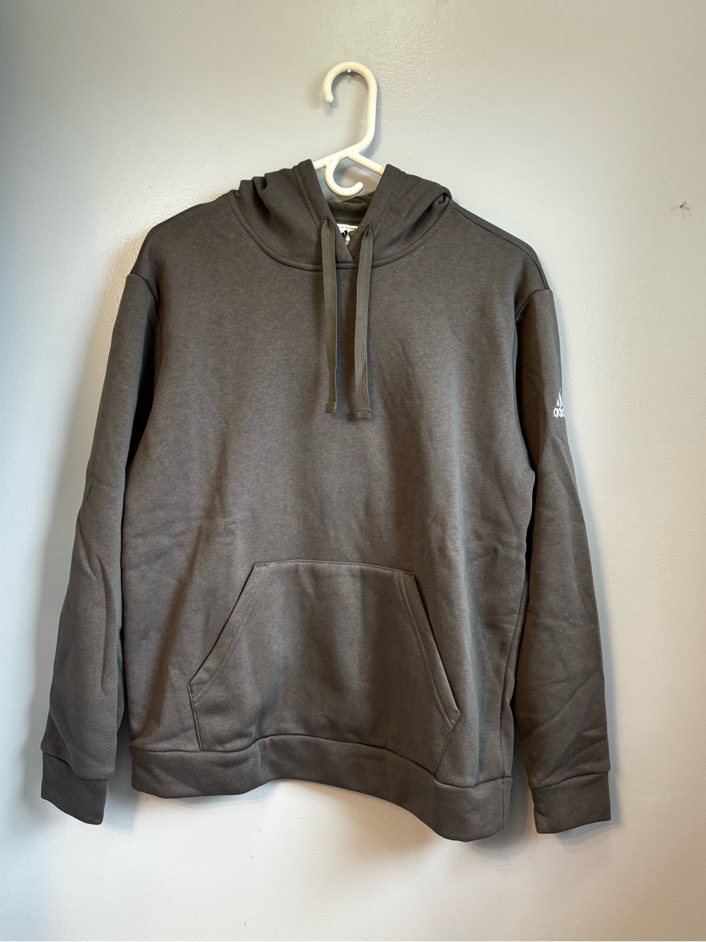 adidas Women's Fleece Hoodie Gray Sz M. NWT